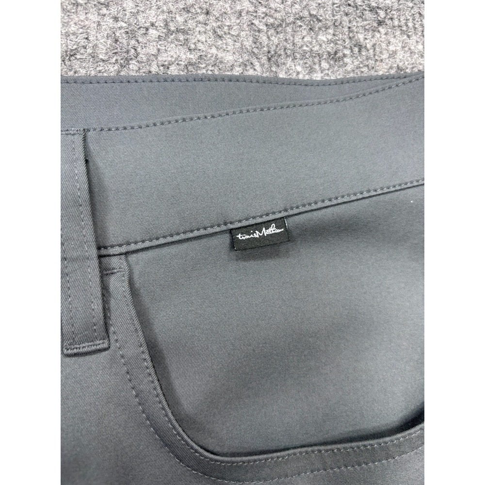 TravisMathew Mens 40x32 Dark Gray Open to Close Performance Stretch Golf Pants - Picture 5 of 7